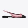 Slingback con punta rinforzata