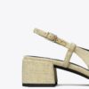 Slingback con punta rinforzata