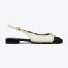 Slingback con punta rinforzata