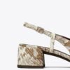 Slingback con punta rinforzata