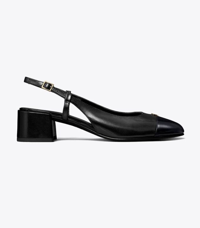Slingback con punta rinforzata
