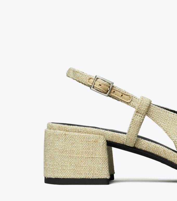 Slingback con punta rinforzata
