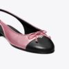 Slingback con punta rinforzata