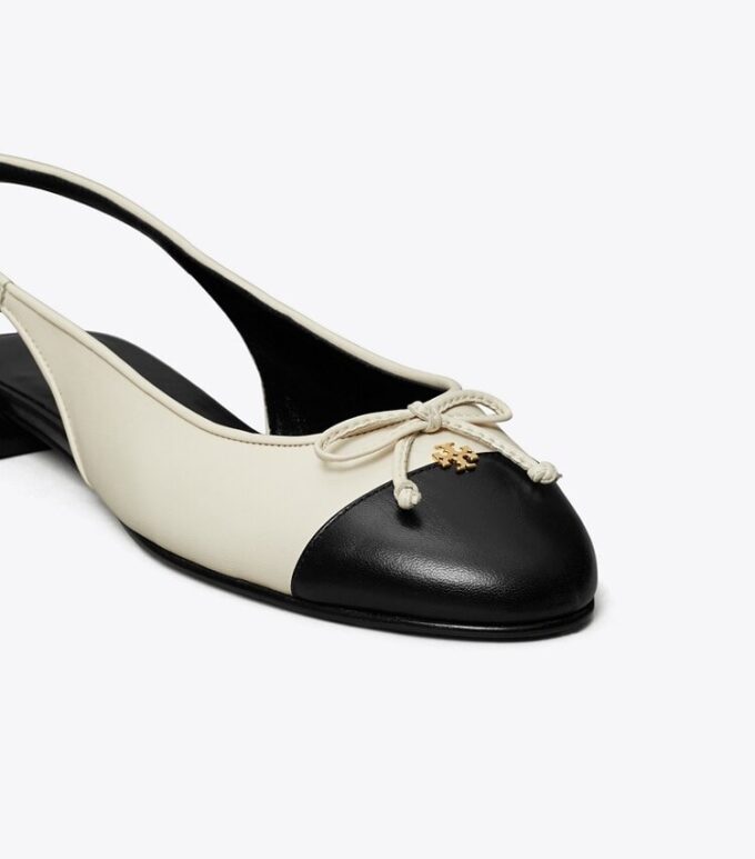 Slingback con punta rinforzata