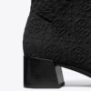 Stivaletti elasticizzati con monogramma T Monogram