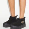 Stivali con plateau in shearling Mellow Stivali con plateau in shearling Mellow