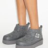 Stivali con plateau in shearling Mellow Stivali con plateau in shearling Mellow