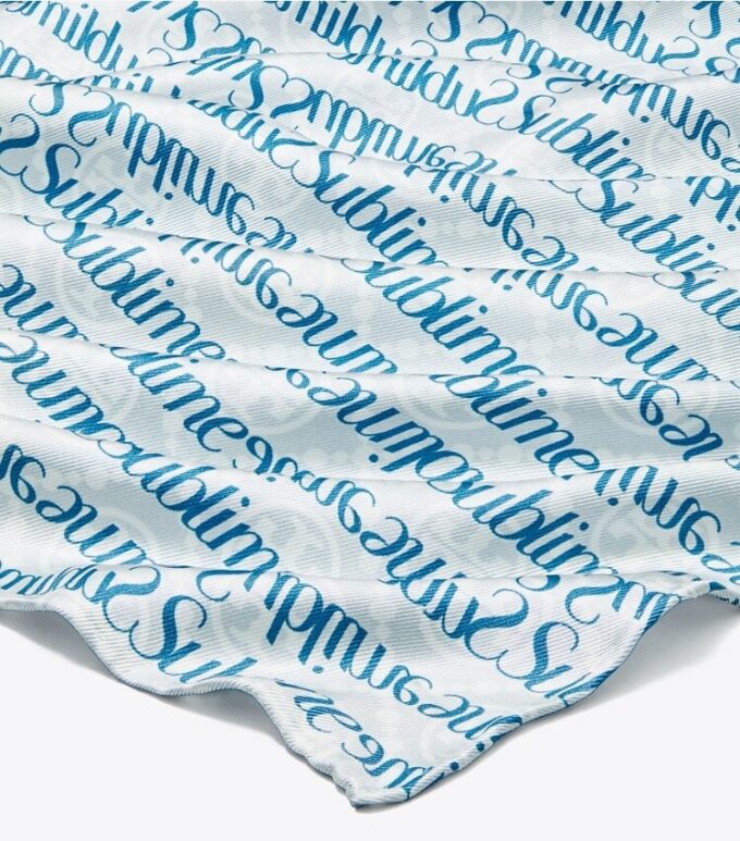 T Monogram Sublime Silk Scarf T Monogram Sublime Silk Scarf