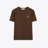 T-shirt con logo decorato