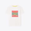 T-shirt con patch con logo grafico T-shirt con patch con logo grafico