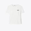 T-shirt con patch logo T-shirt con patch logo