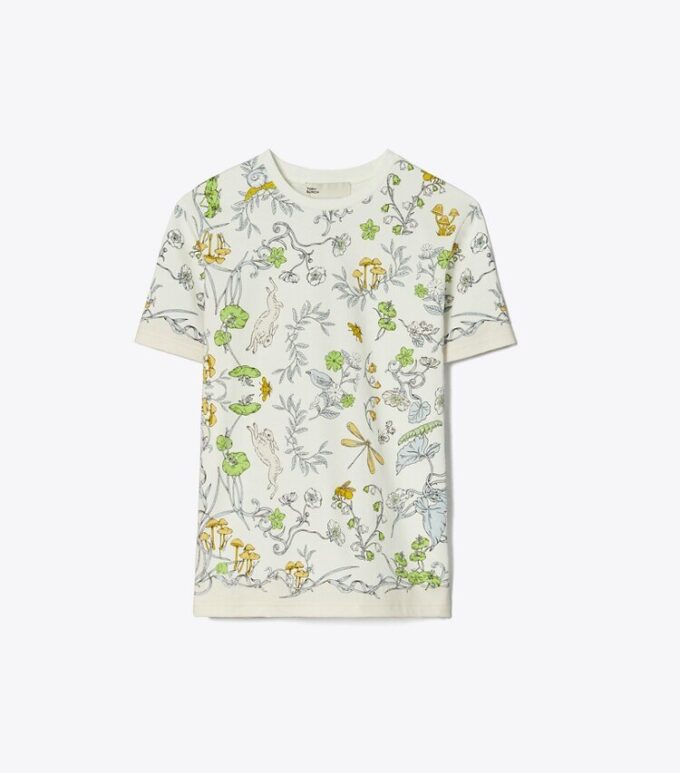 T-shirt in cotone stampato
