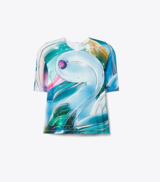 T-shirt in cotone stampato