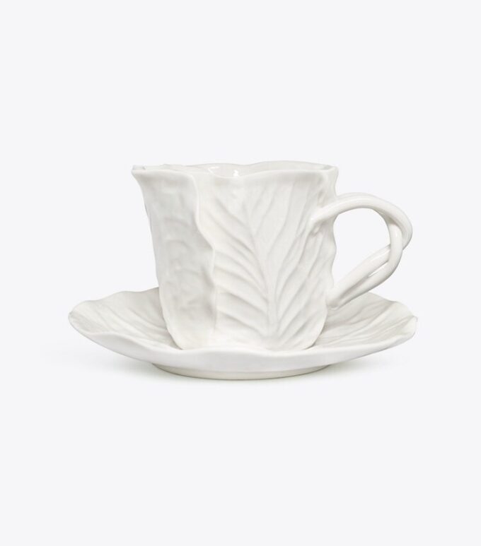 Tazza e piattino Lettuce Ware, set di 2 Tazza e piattino Lettuce Ware, set di 2