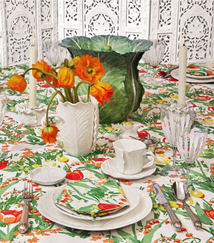Tazza e piattino Lettuce Ware, set di 2 Tazza e piattino Lettuce Ware, set di 2