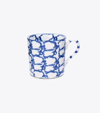 Tazza in spongeware, set da 4