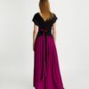 Top avvolgente in jersey crepe Top avvolgente in jersey crepe