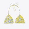 Top bikini con lacci stampato Top bikini con lacci stampato