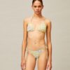 Top bikini con lacci stampato Top bikini con lacci stampato