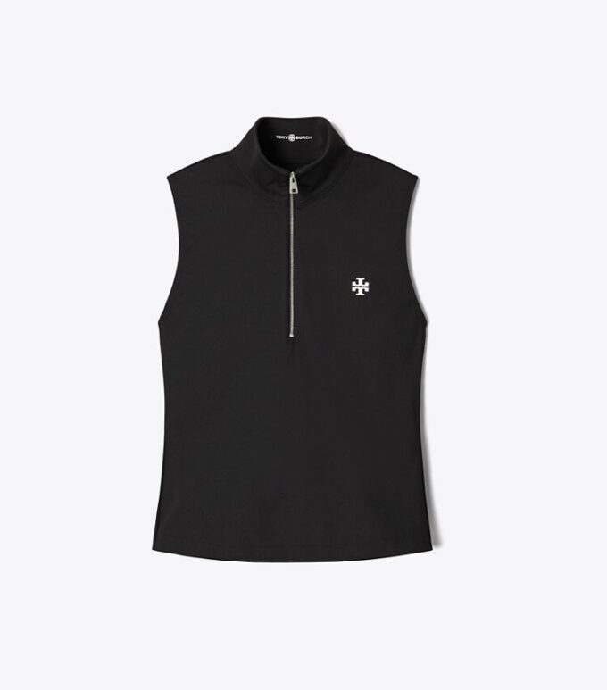Top con zip a compressione Top con zip a compressione