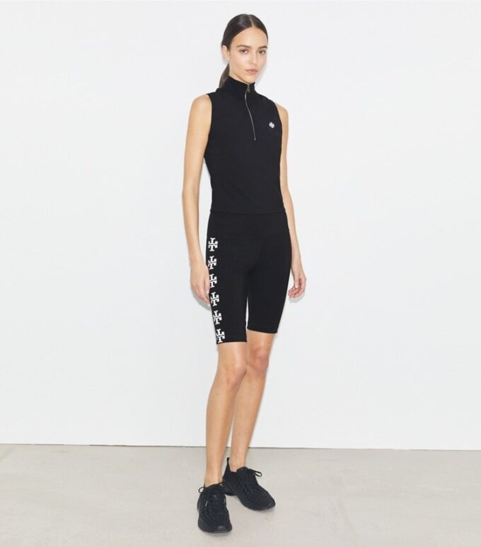 Top con zip a compressione Top con zip a compressione