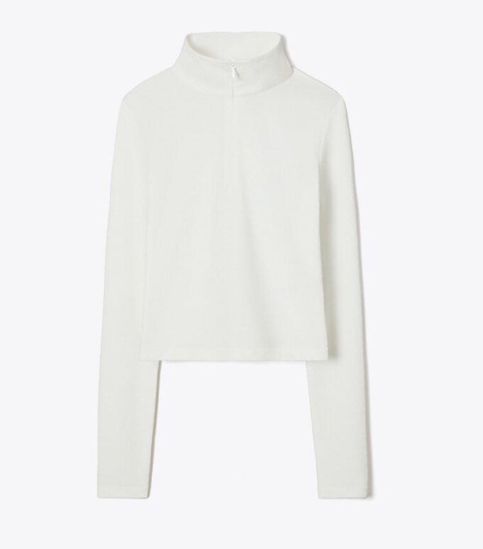 Top corto jacquard Top corto jacquard