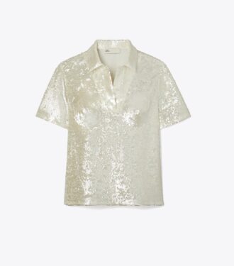 Top impreziosito da paillettes