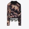 Top in cotone decorato Top in cotone decorato