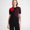 Top in maglia color block Top in maglia color block