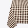 Tovaglia a quadretti, 120″ x 70″