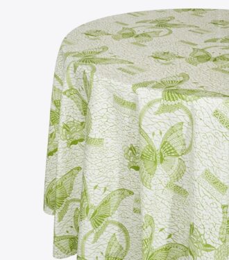 Tovaglia rotonda Butterfly Batik, 108″