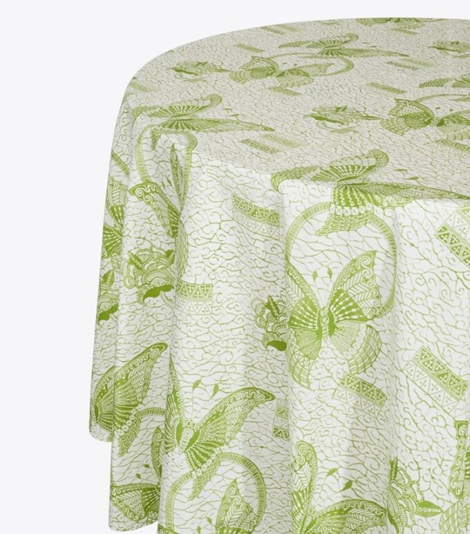 Tovaglia rotonda Butterfly Batik, 108″ Tovaglia rotonda Butterfly Batik, 108″