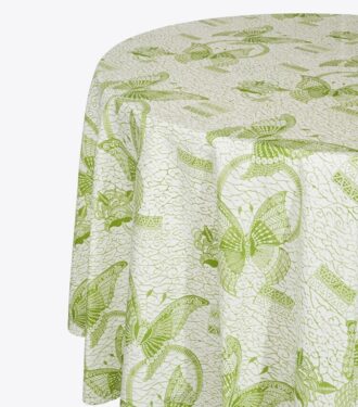Tovaglia rotonda Butterfly Batik, 120″