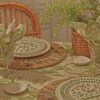 Tovaglia rotonda Butterfly Batik, 120″ Tovaglia rotonda Butterfly Batik, 120″