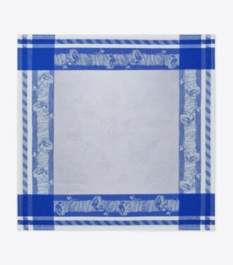 Tovagliolo Jacquard con motivo a rose, set da 4