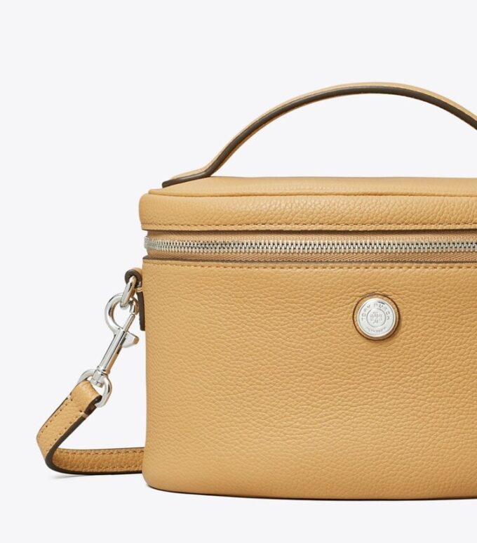 Trousse morbida con effetto martellato
