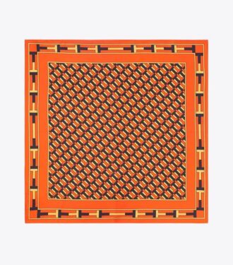Two For T Foulard in seta double-face