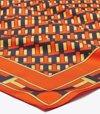 Two For T Foulard in seta double-face